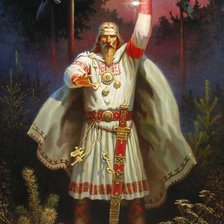 Схема вышивки «Язычество, славяне, Велесова ночь»