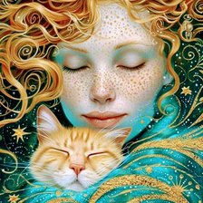 Схема вышивки «Родные души»