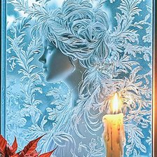 Схема вышивки «Морозный узор»