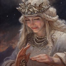 Схема вышивки «Звезда Зирка       художник. А.А. Шишкин»