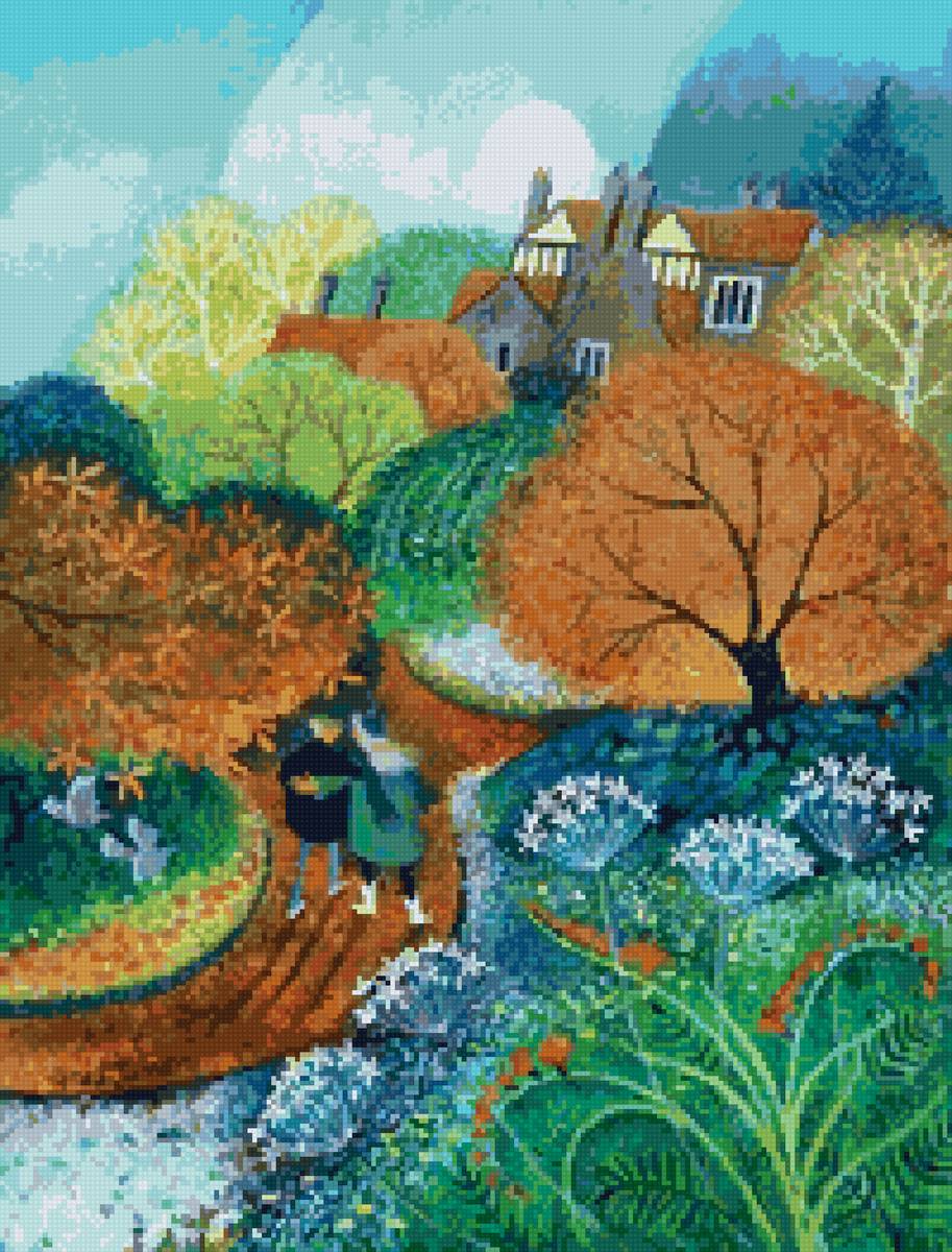 №2841569 - природа пейзаж лес поле весна лето - предпросмотр