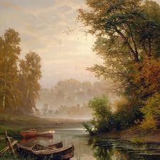 Схема вышивки «речка»