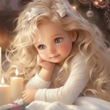 Схема вышивки «В ожидании деда Мороза»