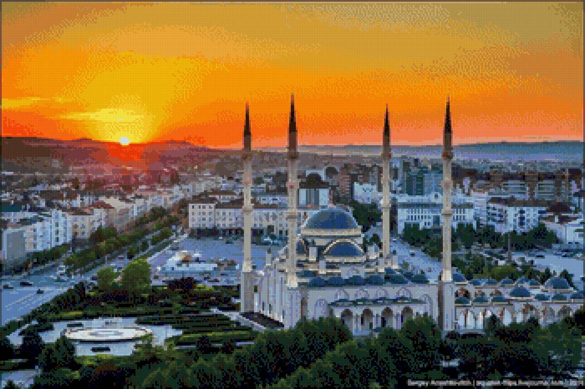 Мечеть "Сердце Чечни" - мечеть чечни - предпросмотр