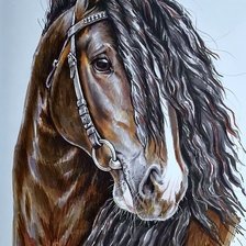 Схема вышивки «Владимирский тяжеловоз»