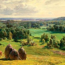 Схема вышивки «по картине олега бороздина»