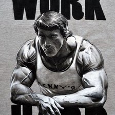 Схема вышивки «Спорт, Арнольд»