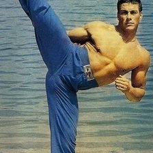 Схема вышивки «Спорт, Жан Клод Ван Дамм»