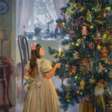 Схема вышивки «щелкунчик»