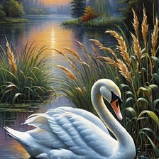 Схема вышивки «живопись»