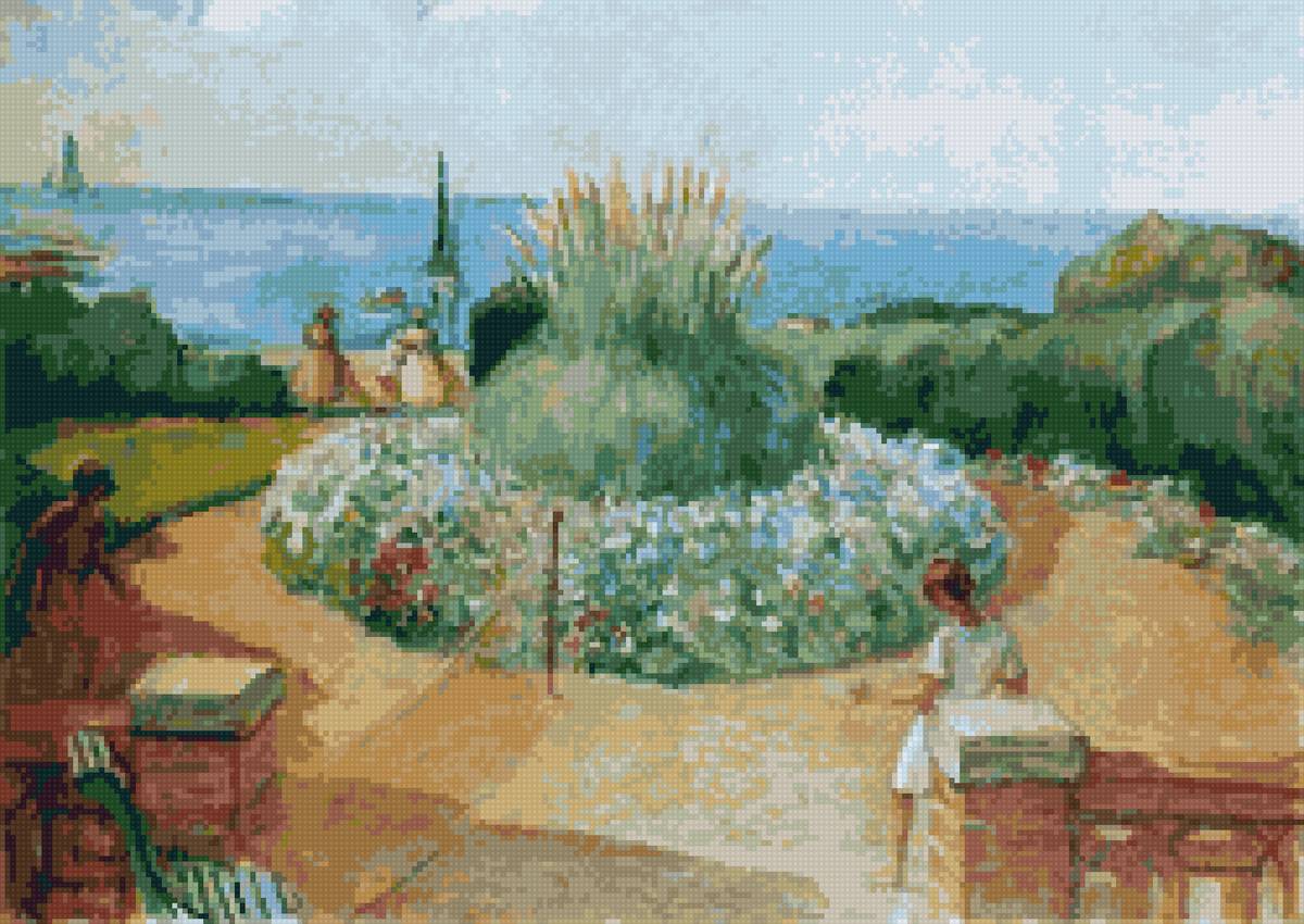 Анри лебаск - лето природа море дети - предпросмотр