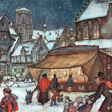 Схема вышивки «Рождество»