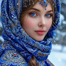 русская красавица