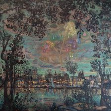 Схема вышивки «фейерверк»