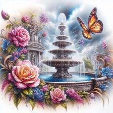 Схема вышивки «ЖИВОПИСЬ»