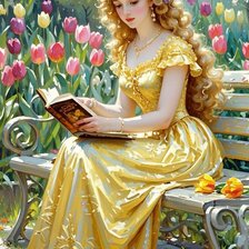 Схема вышивки «Весна»