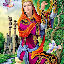 Схема вышивки «Богиня плодородия»