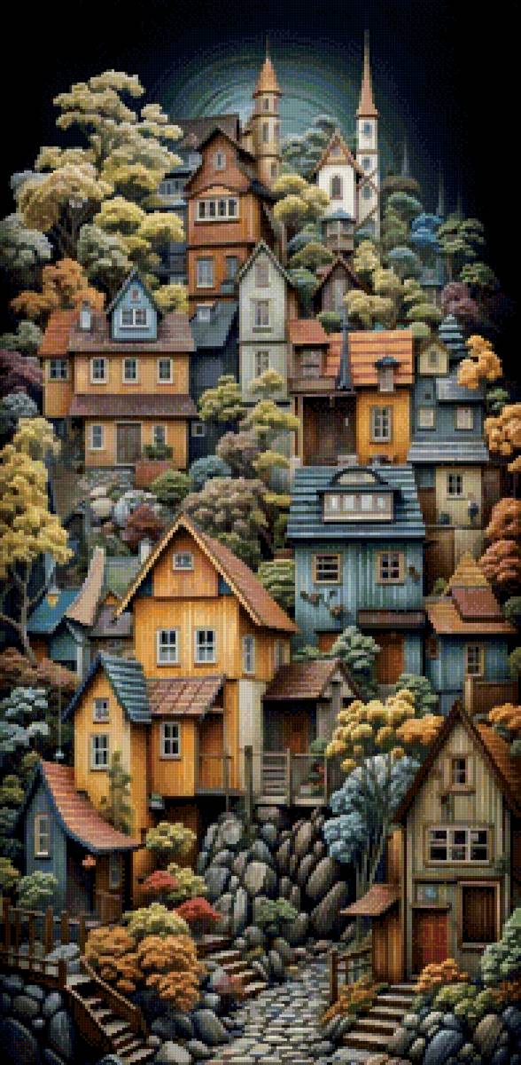 Домики - предпросмотр