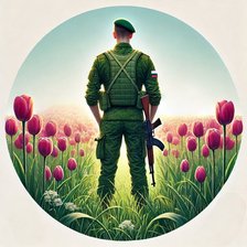 Схема вышивки «Салдат»