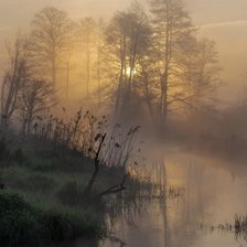 Схема вышивки «Туман»