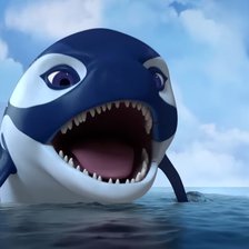 Схема вышивки «Косатка и Апак из Лео и Тиг серии Дорога домой»