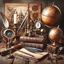 Схема вышивки «Записки путешественника»