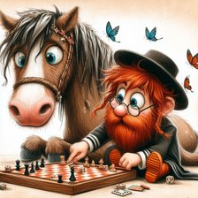 Схема вышивки «игра»