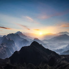 Схема вышивки «НА ЗАРЕ»