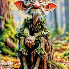 Схема вышивки «Леший»