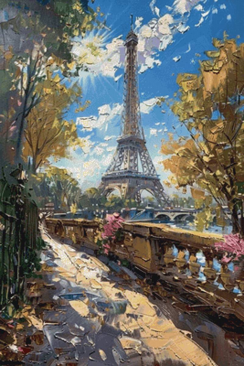 Париж - художники - предпросмотр