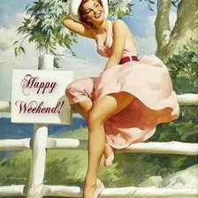 Схема вышивки «красотка»