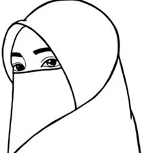 Схема вышивки «Мусульманка»