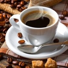 Схема вышивки «Утренний кофе☕»