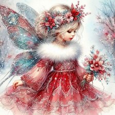 Схема вышивки «Фея»