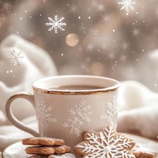 Схема вышивки «Кофе и печенье»