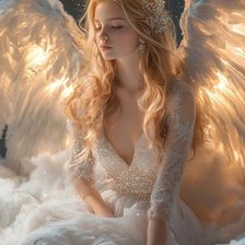 Схема вышивки «Фея»