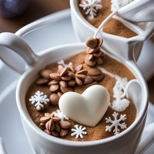 Схема вышивки «Кофе☕»