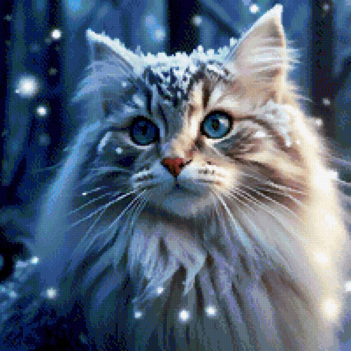 Кот - животные, котик, зима - предпросмотр