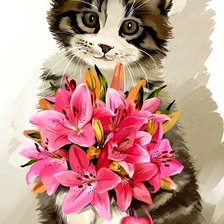 букет для кисы