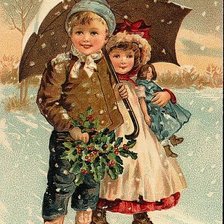 Схема вышивки «Зима»