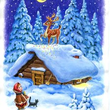 Схема вышивки «Ночная сказка»