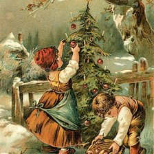 Схема вышивки «Новый год»