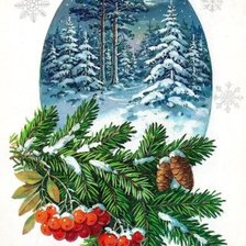 Схема вышивки «С Новым годом»