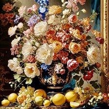 Схема вышивки «Bình Hoa Tĩnh Vật»