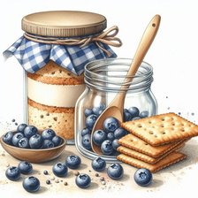 Схема вышивки «черника»