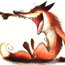 Схема вышивки «Лис»