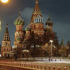 Схема вышивки «Храм Василия Блаженного»