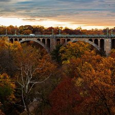 Схема вышивки «Парк Rock Creek, Washington DC, USA»