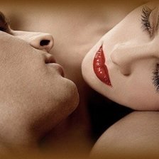 Схема вышивки «двое»