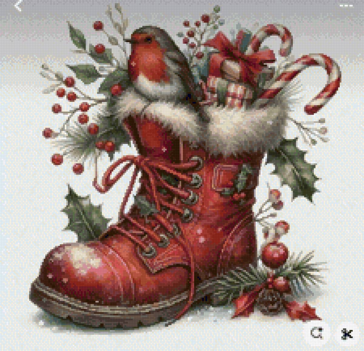 Xmas boot - предпросмотр